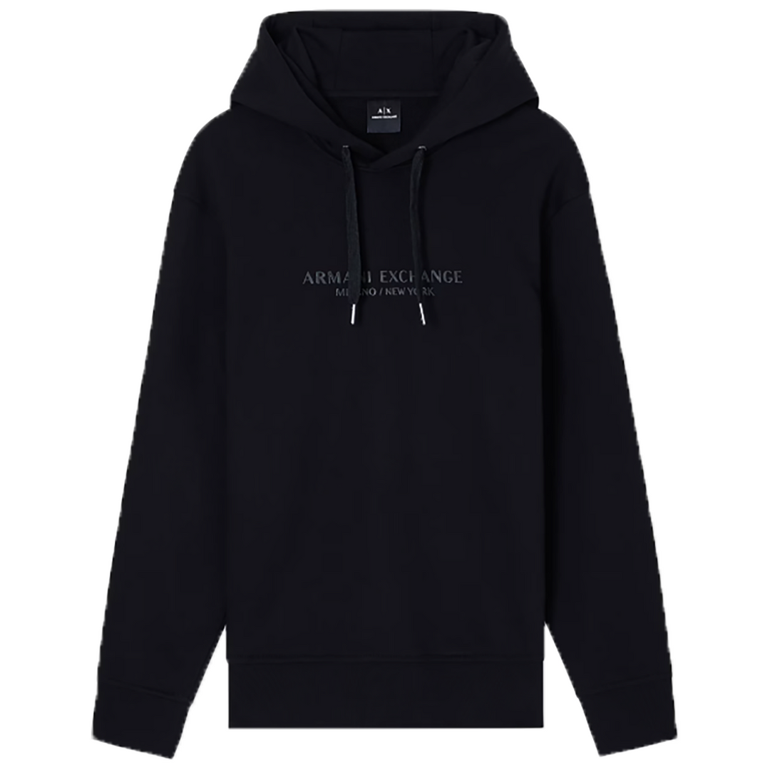Armani Exchange Pullover Hood - BLACK
