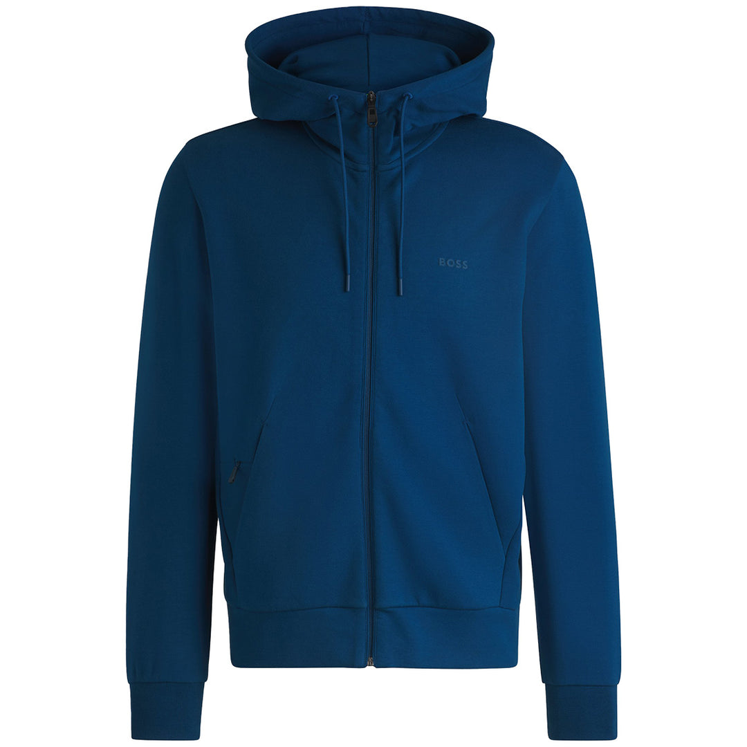 Boss Zip Hoodie Saggy - Royal Blue