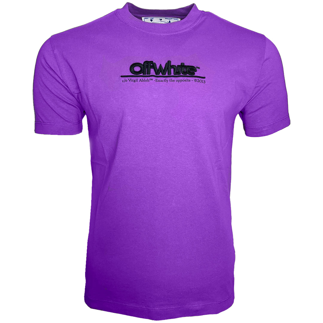 Off-White T-shirt Purple