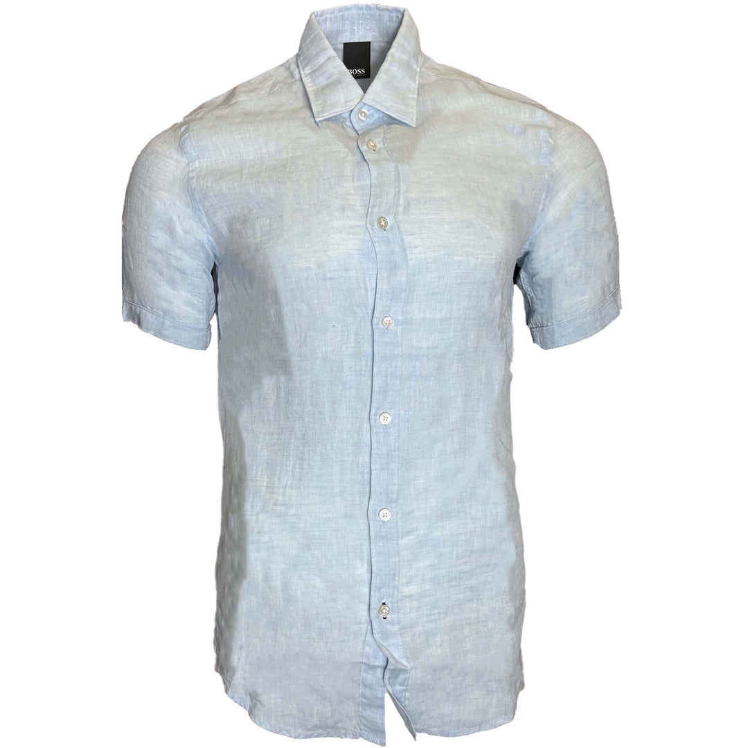 Hugo Boss Short Sleeve Shirt Sky Blue
