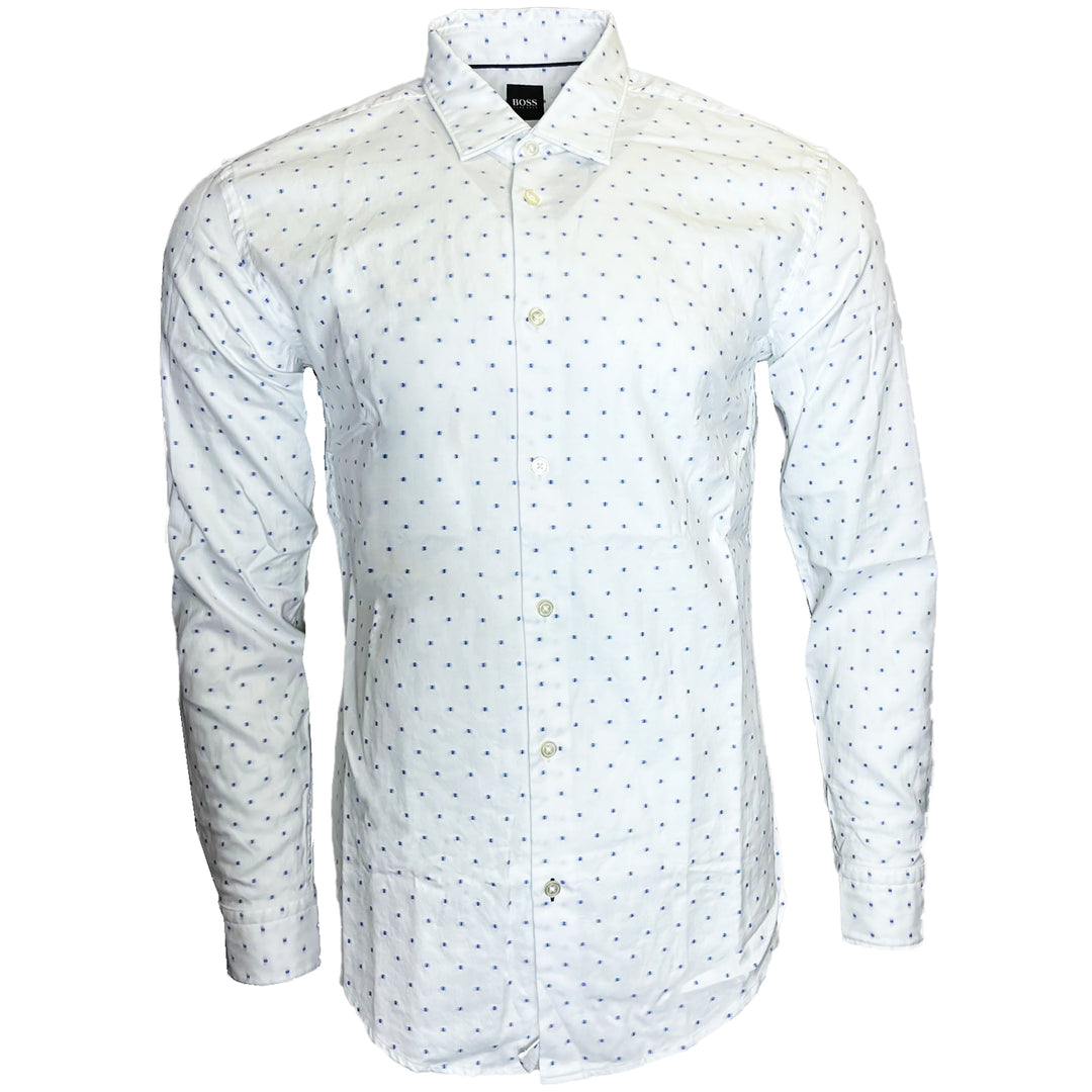 Hugo Boss Long Sleeve Shirt White