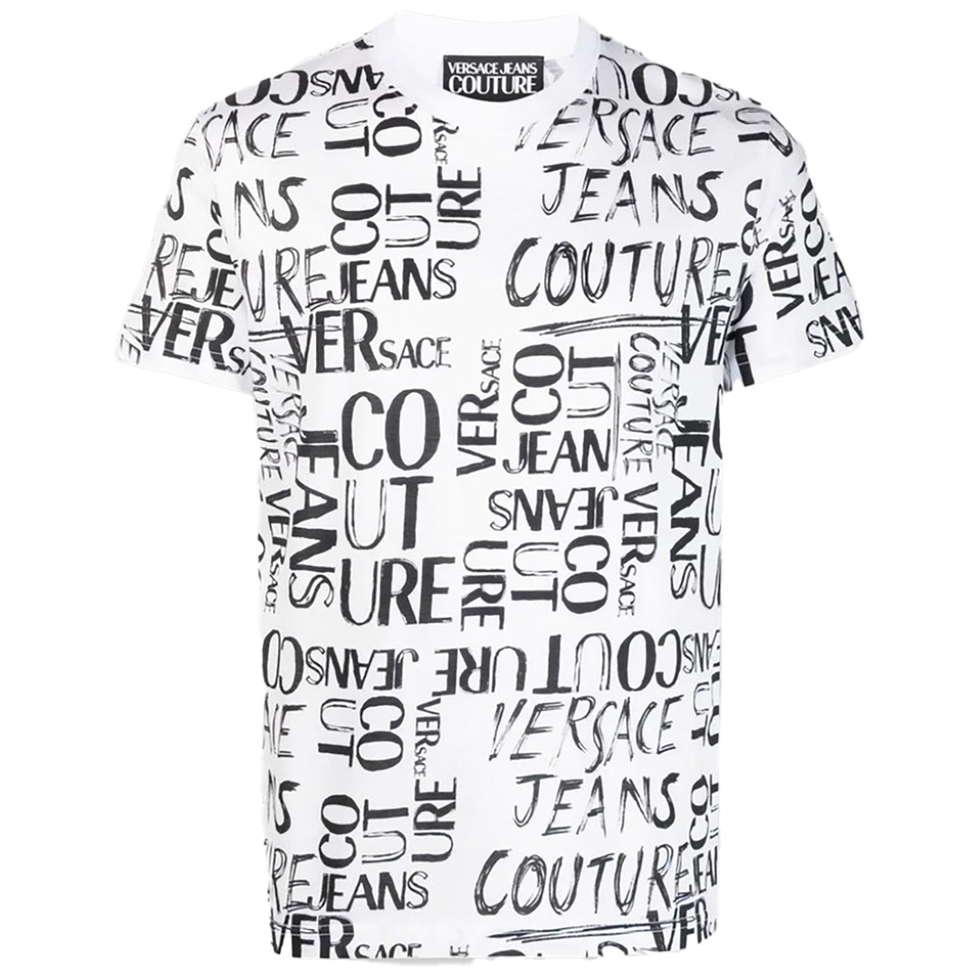 Versace Jeans Couture Regular Fit White T-Shirt