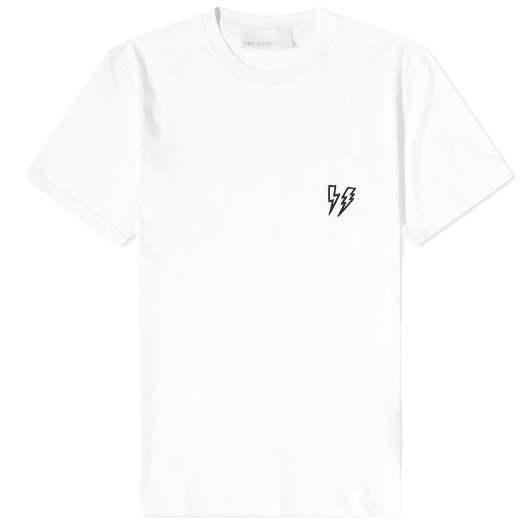 Neil Barrett Double Bolt T-Shirt White