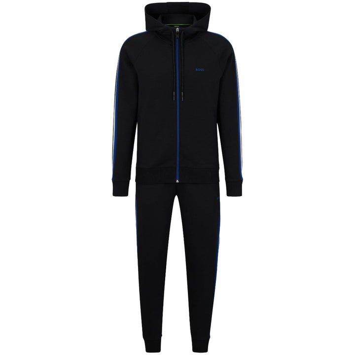 Hugo Boss Tracksuit Set Black / Blue