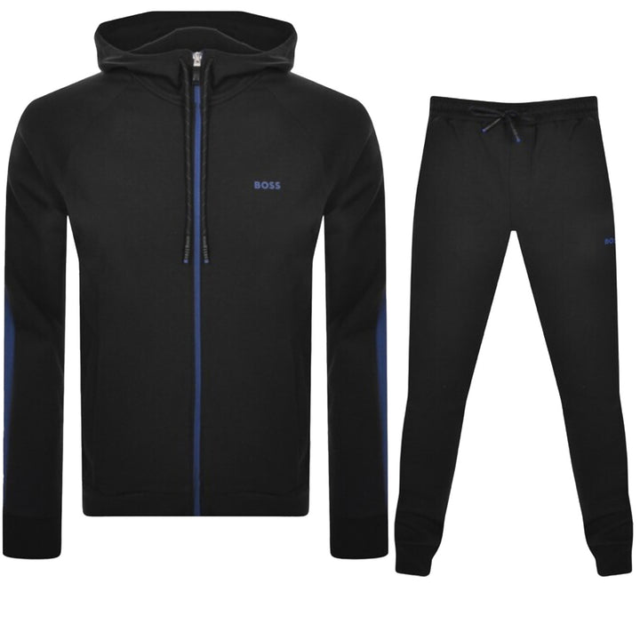 Hugo Boss Tracksuit Set Black / Blue