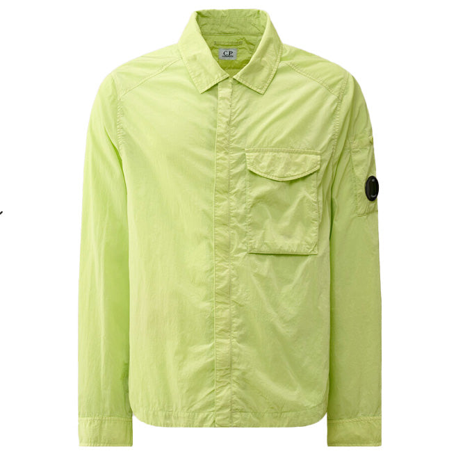 C.P.Company Chrome-R Pocket Overshirt - Lime