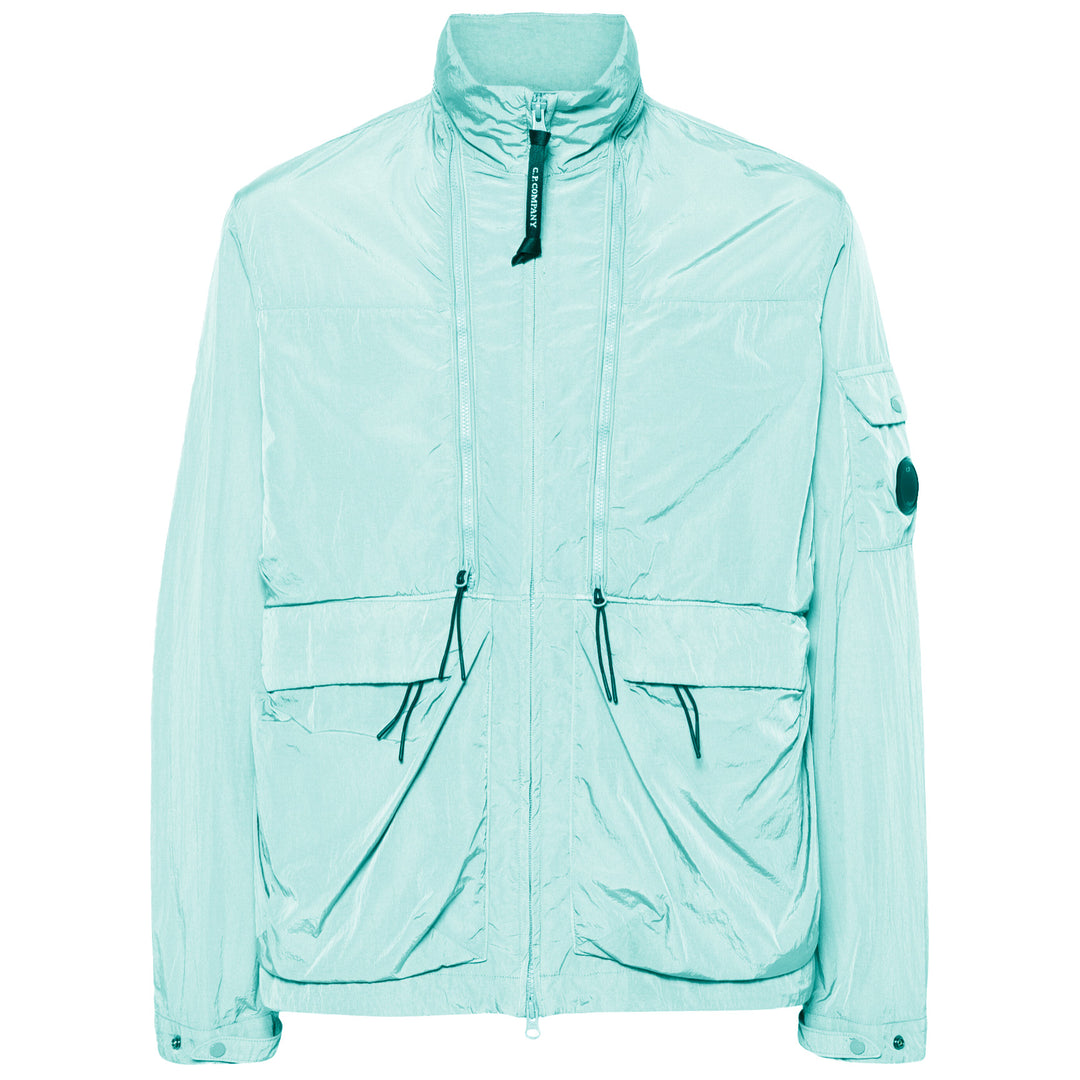 C.P.Company Chrome-R garment-dyed jacket - Sky Blue