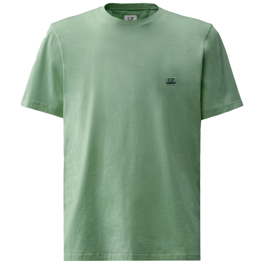 C.P.Company 30/1 Jersey Logo T-shirt - Green