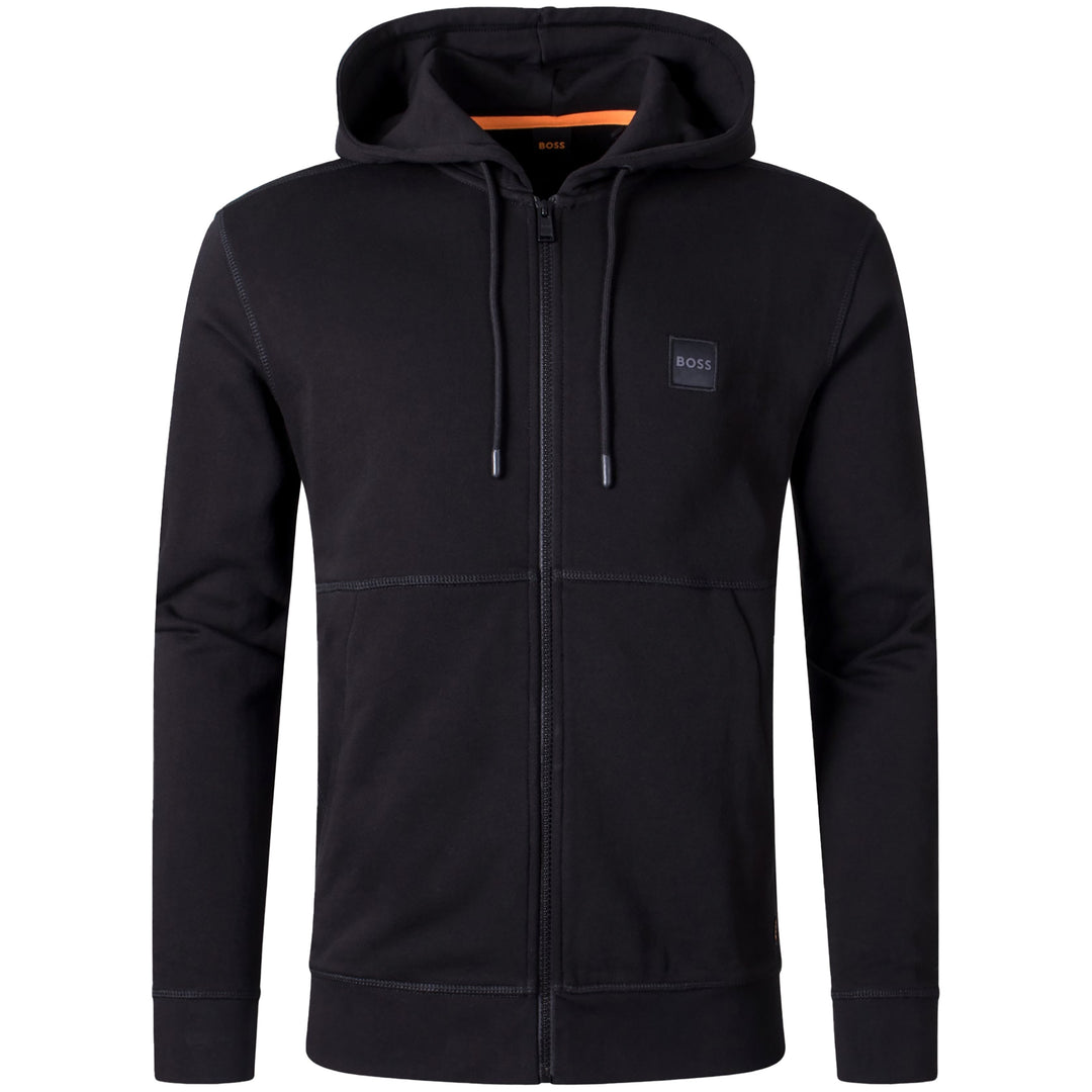 Boss Zip Zetalky Hoodie - BLACK