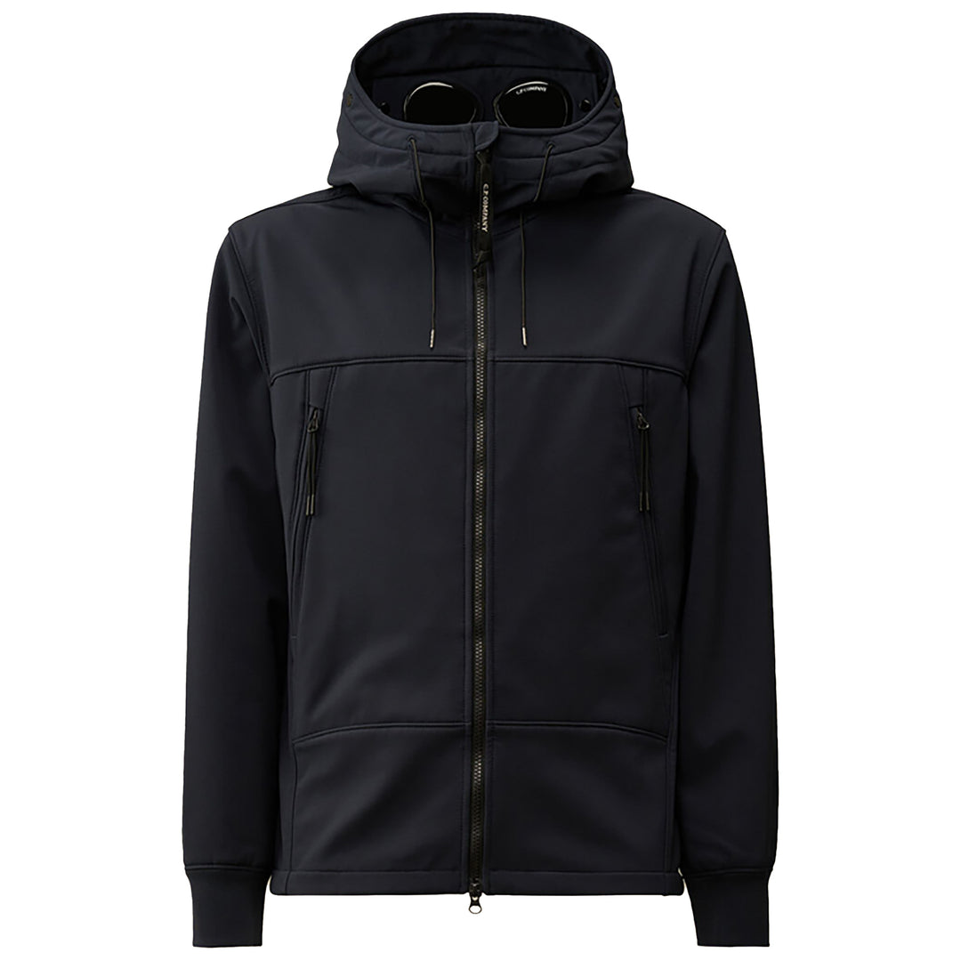 C.P.Company Shell-R Goggle Jacket - Navy