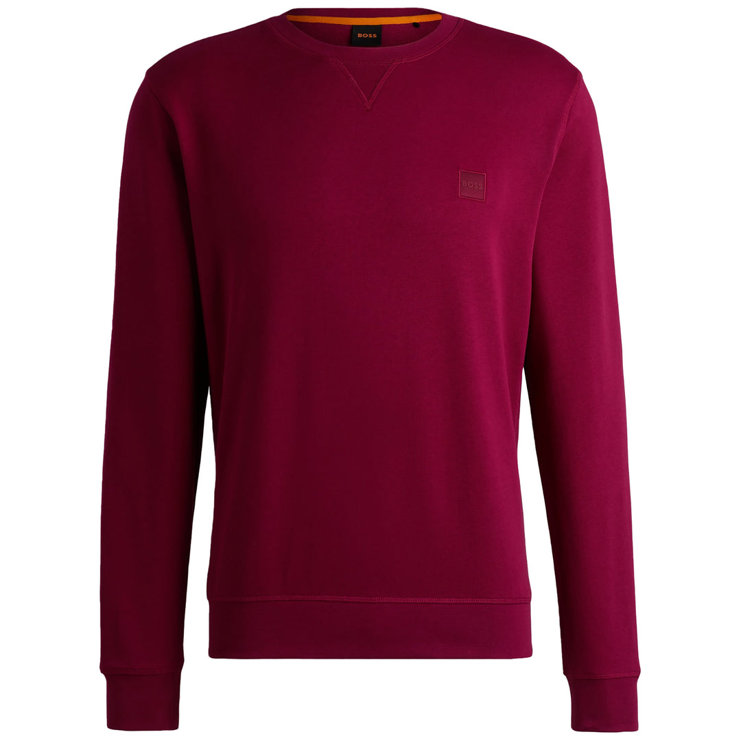 Boss Regular-Fit Sweatshirt Westart - Red