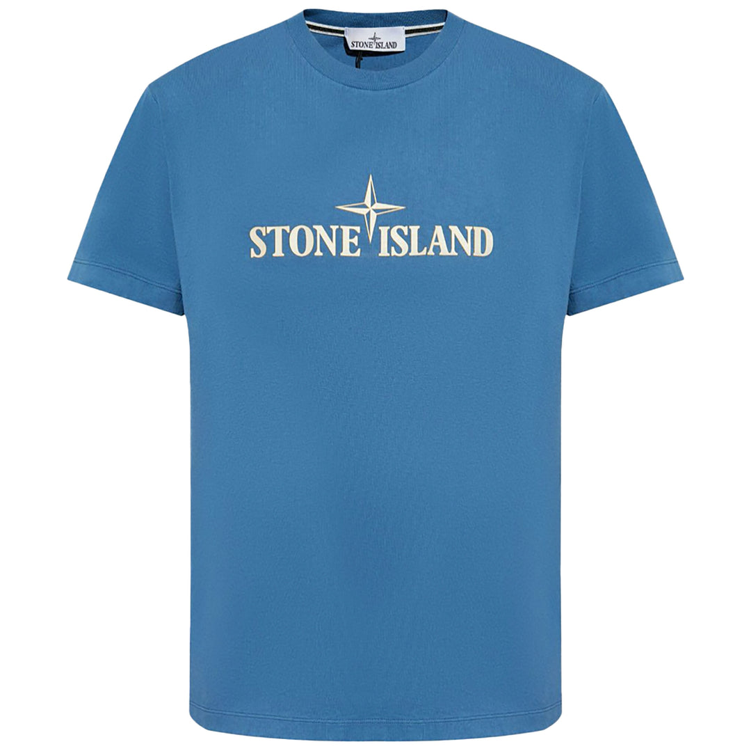 Stone Island Front Logo T-shirt - Blue