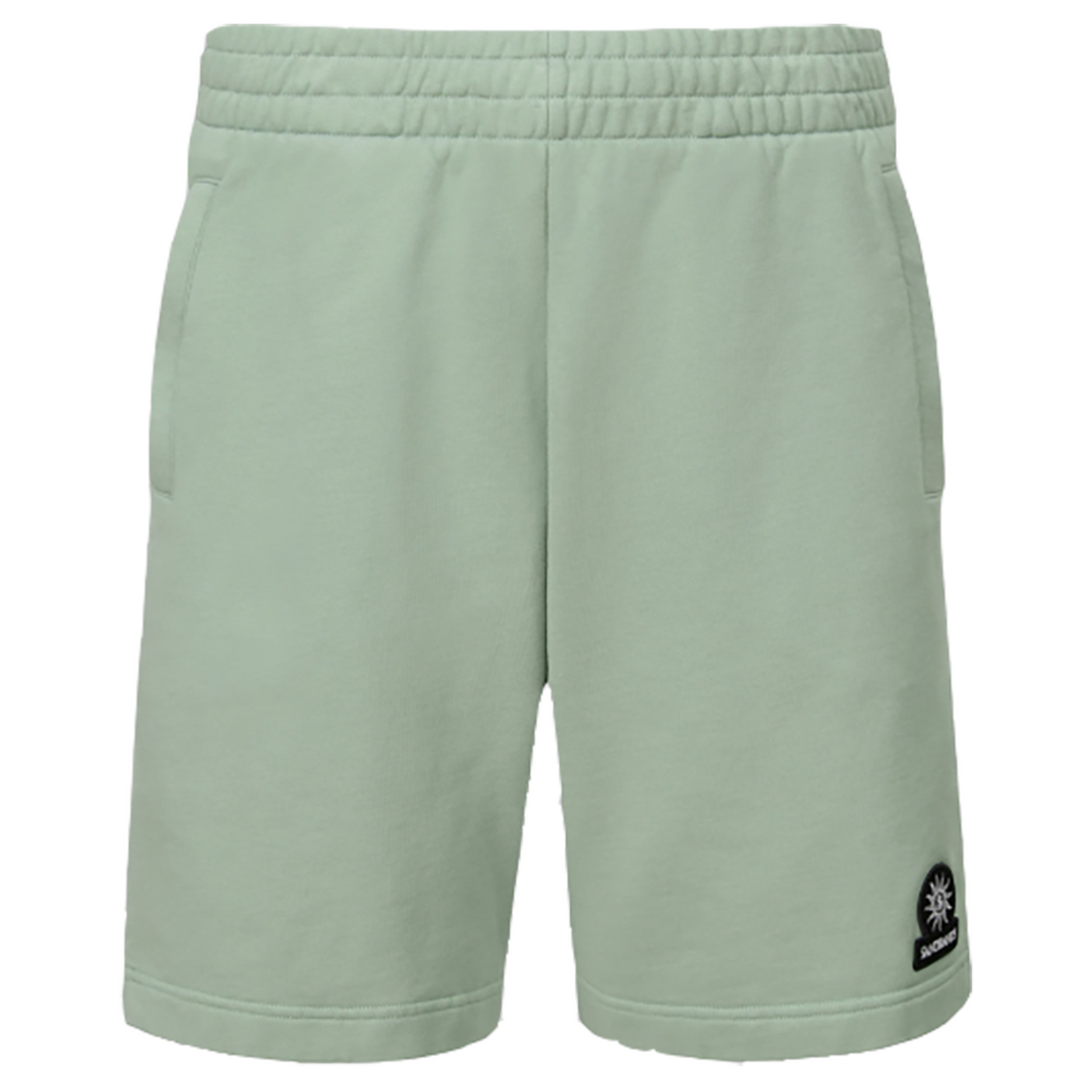 Sandbanks Badge Logo Sweatshorts - Sage