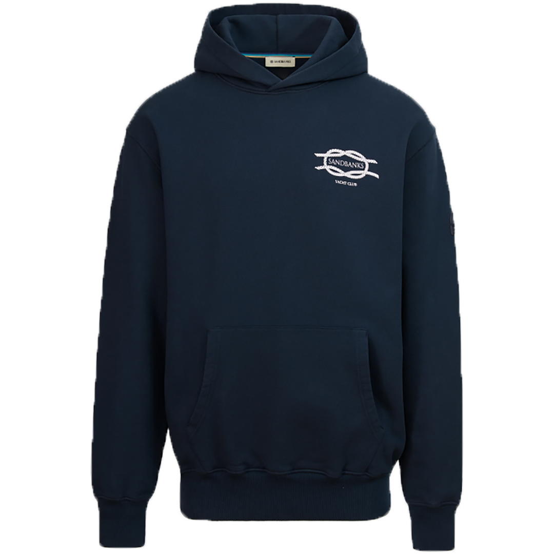 Sandbanks Yacht Club Hoodie - Navy