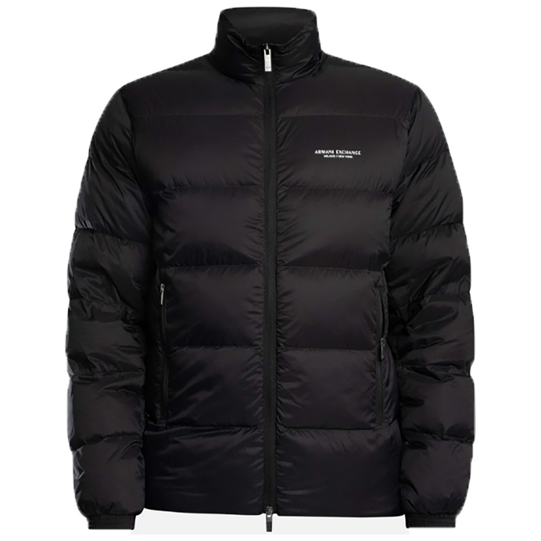 Armani Exchange Puffer Jacket - BLACK