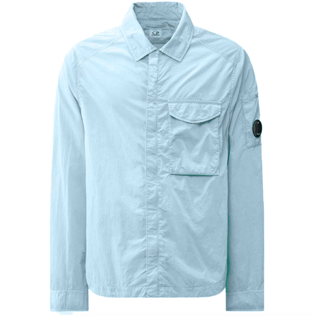 C.P.Company Chrome-R Pocket Overshirt - Sky Blue