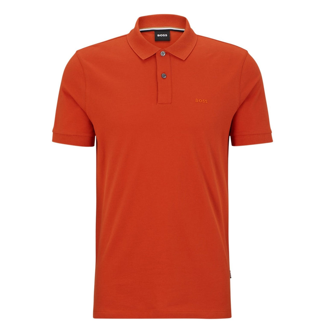 BOSS Pallas polo shirt orange