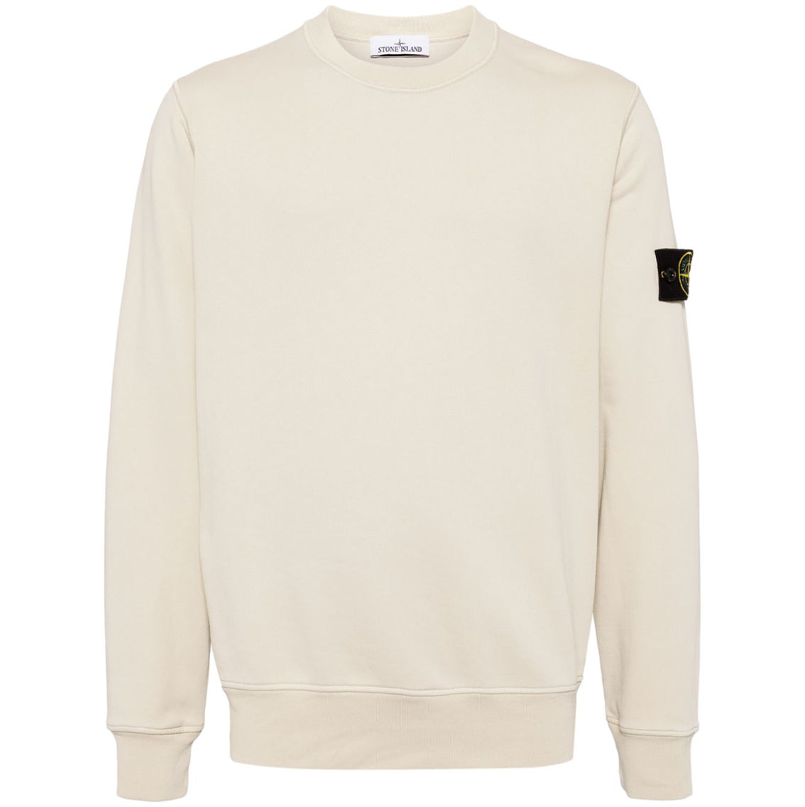 Stone Island Compass Logo Sweatshirt Beige