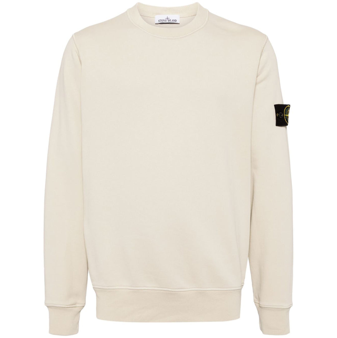 Stone Island Compass-Logo Sweatshirt Beige