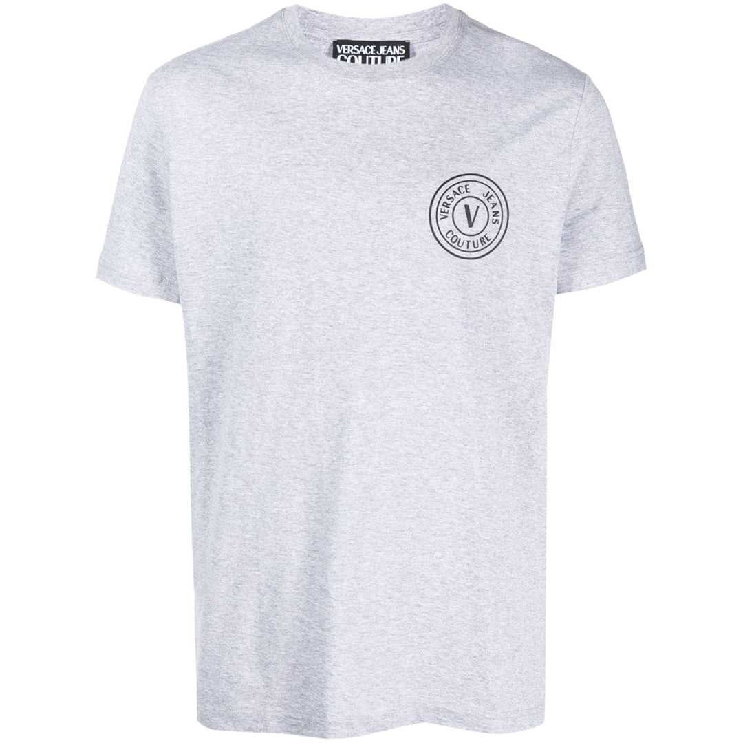 Versace Jeans Couture logo-print cotton T-shirt Grey