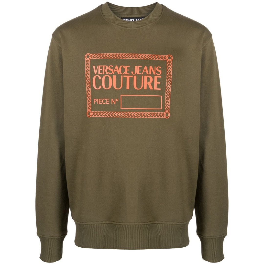 Versace Jeans Couture logo-print cotton sweatshirt