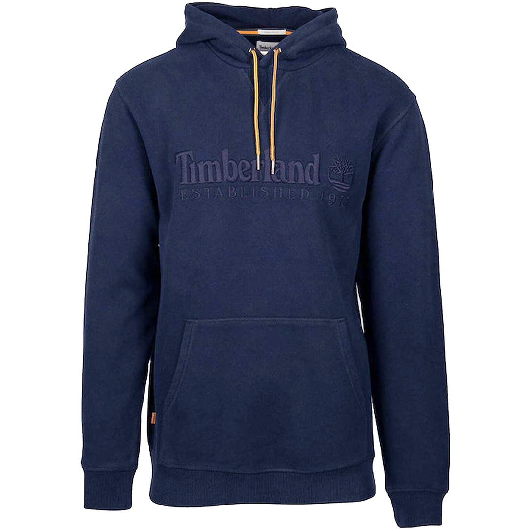 TIMBERLAND FLEECE PULLOVER HOODIE NAVY