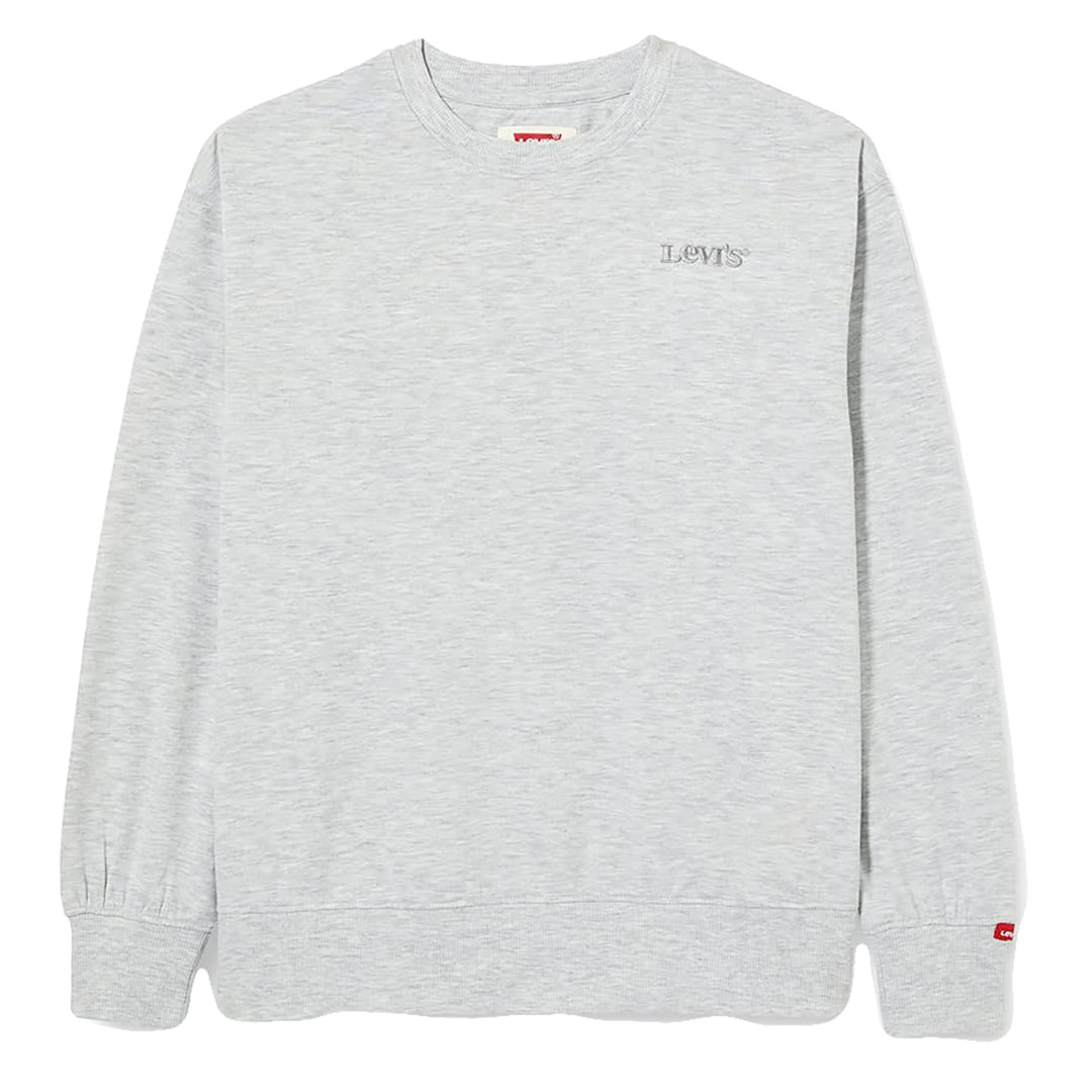 LEVI'S KIDS-BOYS FLEECE SWEATSHIRT GREY