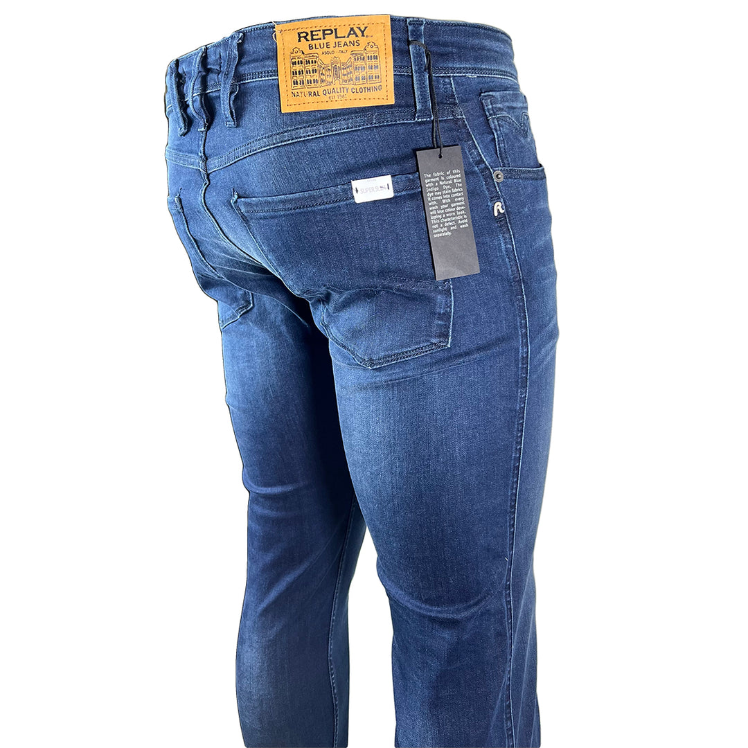 Replay Bronny Style Slim Fit Jeans Navy