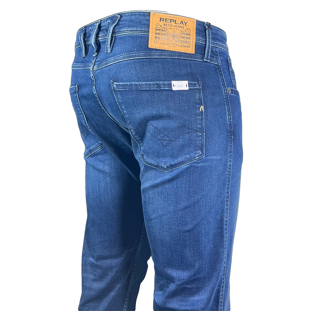 Replay R03 Slim Fit Jeans Mid Wash