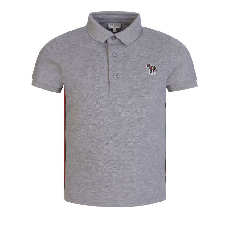 Grey polo shirt kids best sale