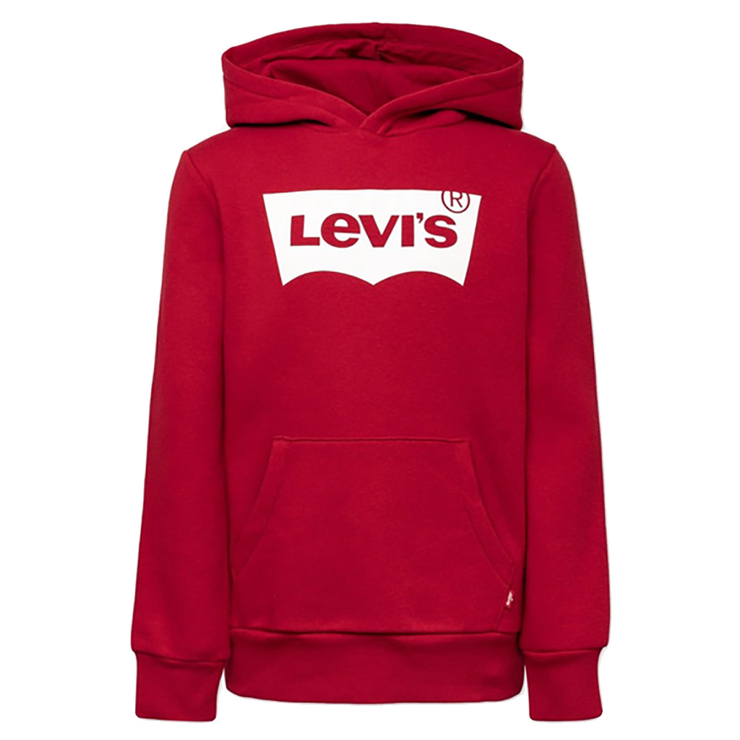 LEVI'S KIDS-BOYS BATWING LIGTHWEIGTH HOODIE RED
