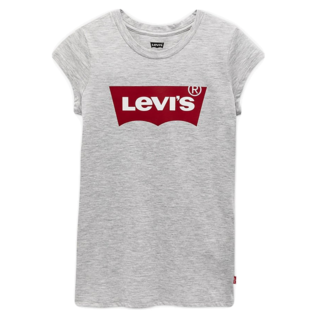 LEVI'S KIDS-GIRLS BATWING T-SHIRT GREY