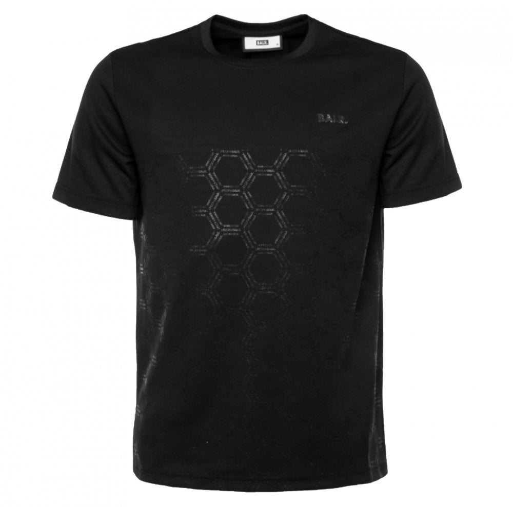 Balr Loab Hexagon T shirt Black Maze Fashion