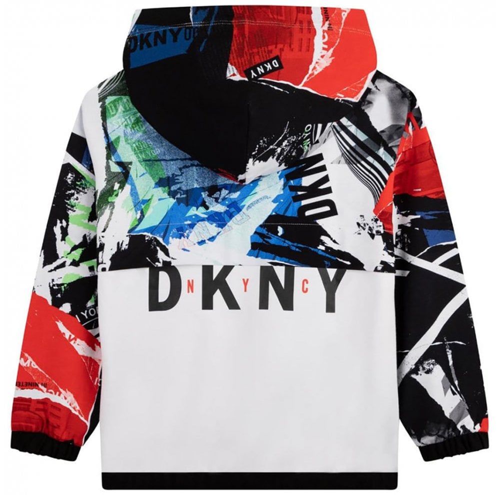 DKNY boys Hooded Sweatshirt