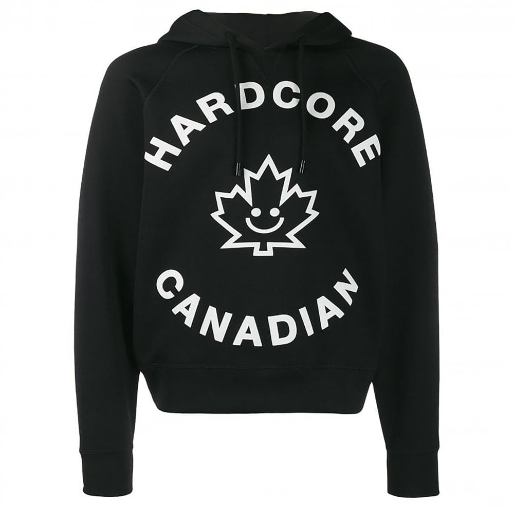Dsquared2 Hardcore Canadian Hood Black