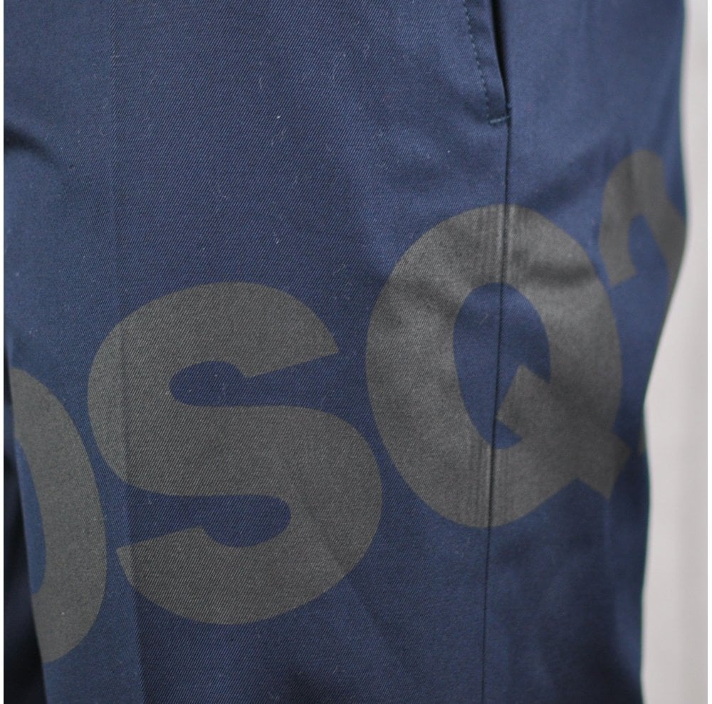 Dsquared2 Trousers Admiral Fit Navy