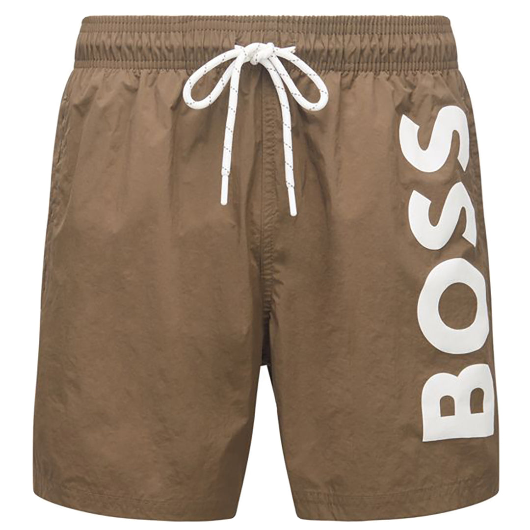Hugo Boss Octopus Swimming Shorts Khaki