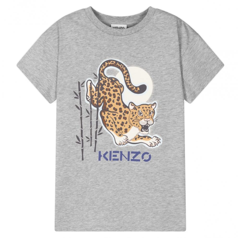 Grey kenzo store t shirt