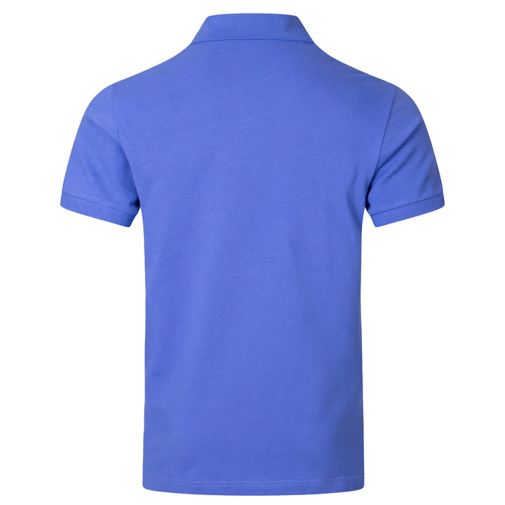 Versace Jeans Couture new V Emblem Polo T-Shirt Blue
