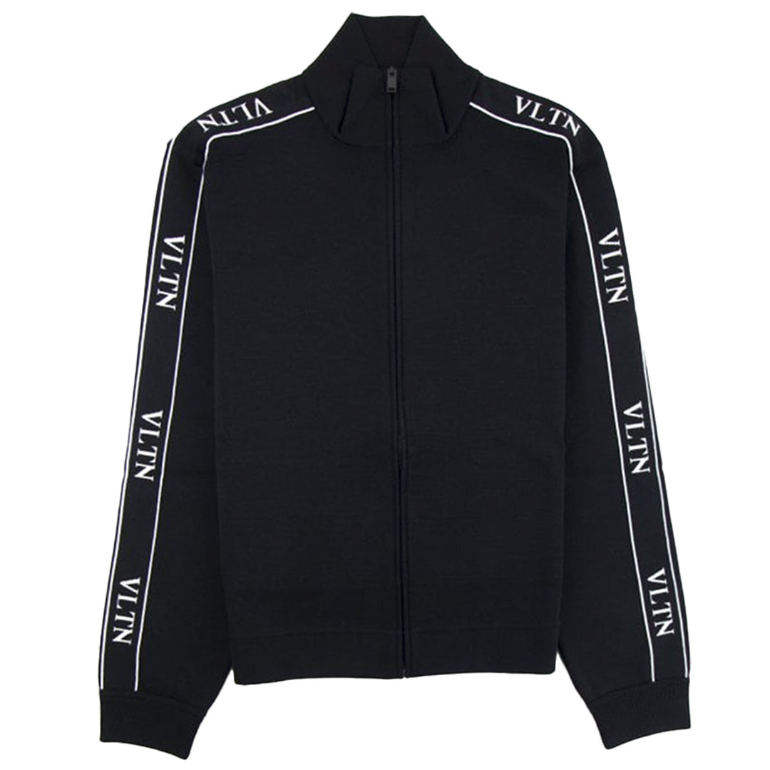 Valentino Tape Logo Jacket Navy