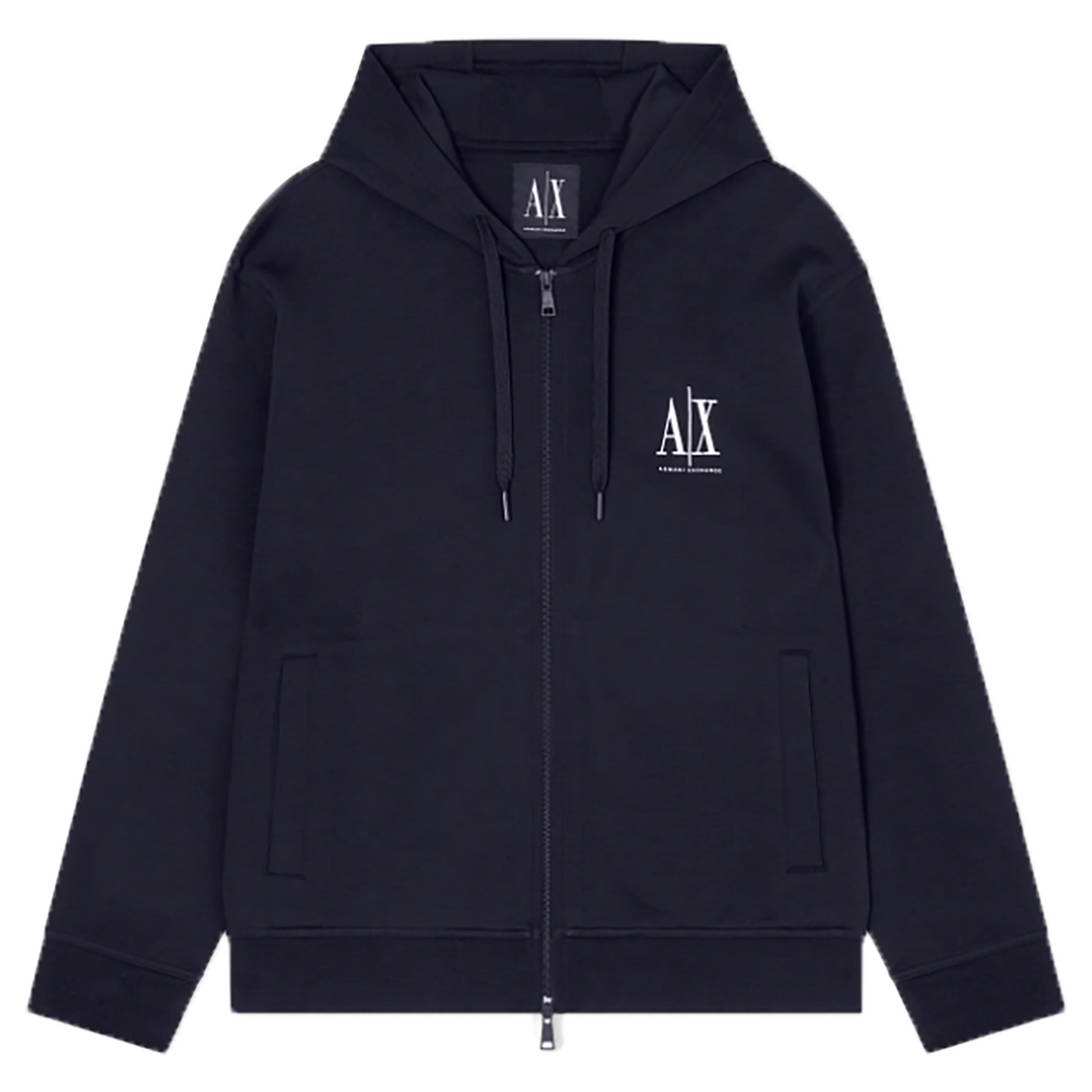 Armani Exchange ZIp Hoodie - NAVY