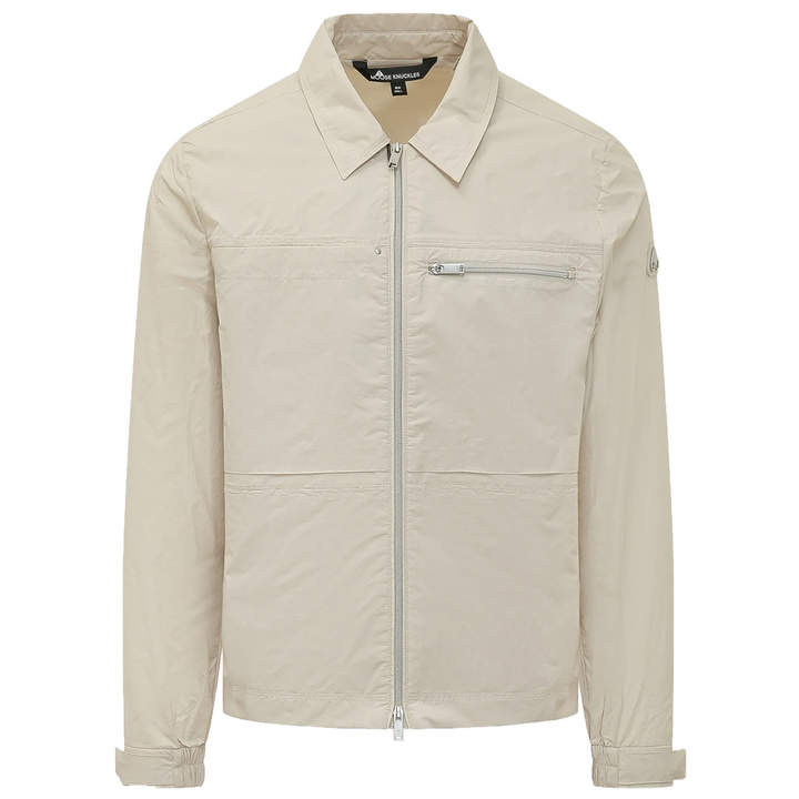 Moose Knuckles TOP FLIGHT SHIRT JACKET - CREAM