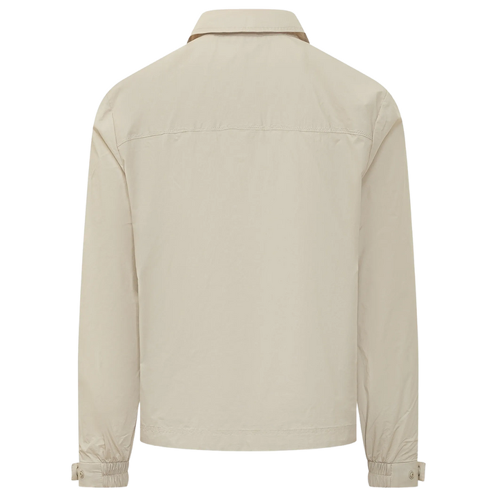 Moose Knuckles TOP FLIGHT SHIRT JACKET - CREAM