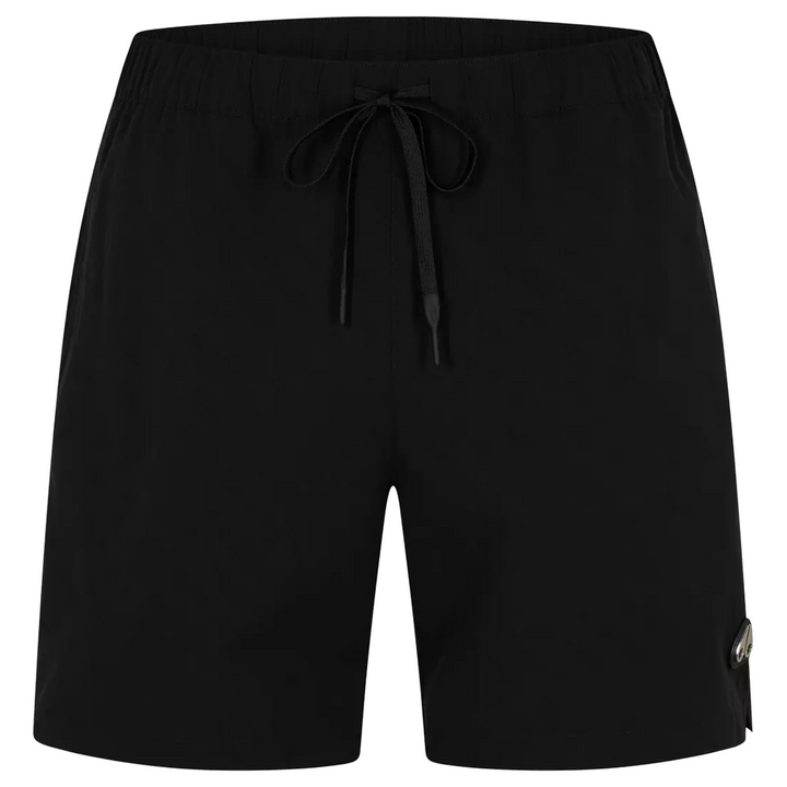 Moose Knuckles Logo Swim Short - BLACK