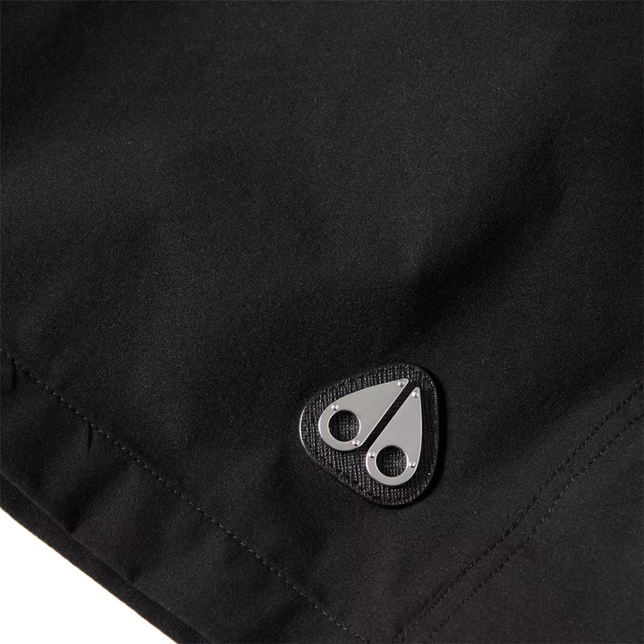 Moose Knuckles Logo Swim Short - BLACK