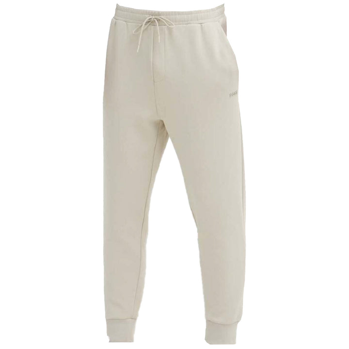 Boss Tracksuit Bottoms With Logo Print - Beige