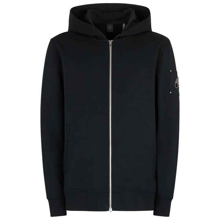 Moose Knuckles Zip Hoodie - Black