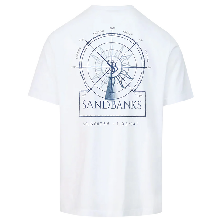 Sandbanks Sonar T-shirt - WHITE