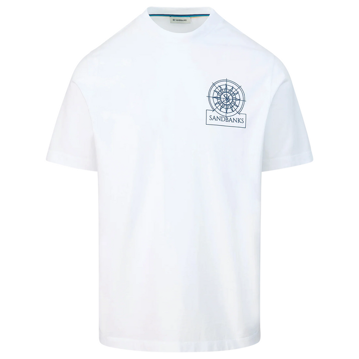 Sandbanks Sonar T-shirt - WHITE