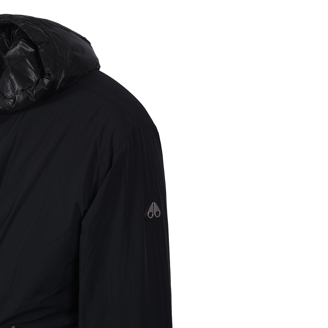 Moose Knuckles Brixton Bomber Jacket - BLACK